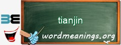 WordMeaning blackboard for tianjin